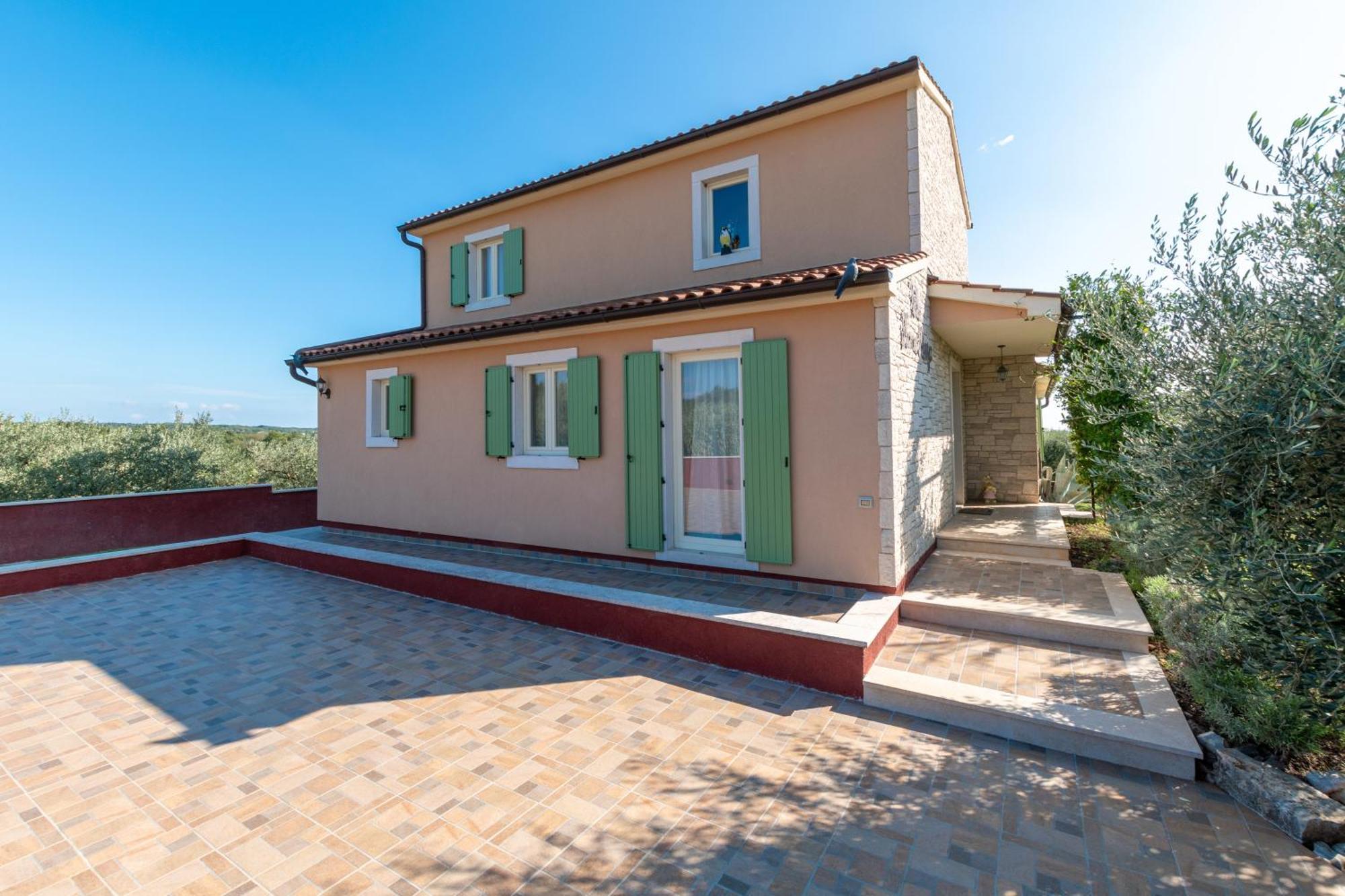 Villa Nona Marija Sveti Lovreč Pazenatički Exterior foto